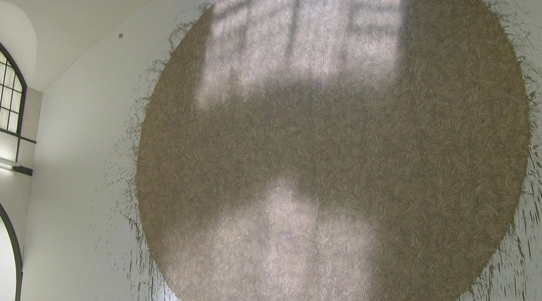 "Avon Mud Circle" by Richard Long