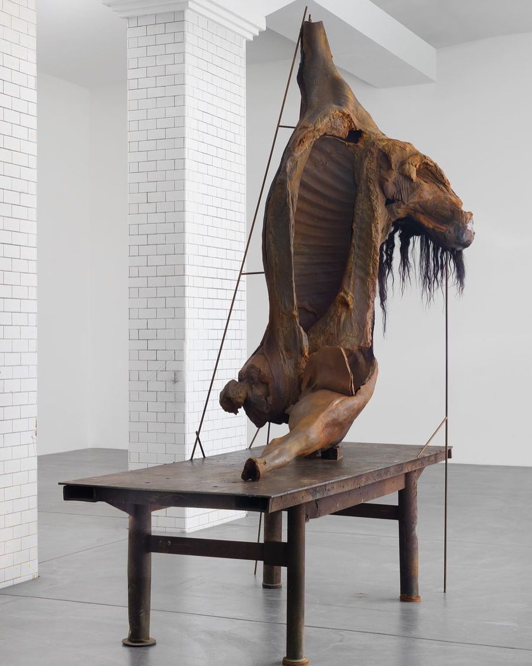 "Inside me" by Berlinde de Bruyckere