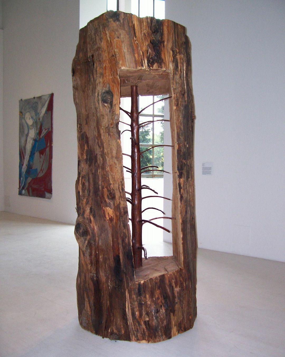 "Albero porta - cedro" by Giuseppe Penone