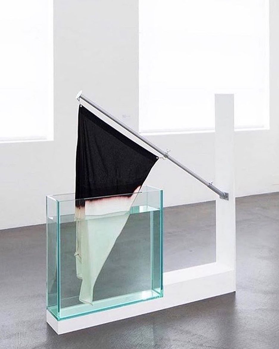 "Bleached black flag" by Huber Huber