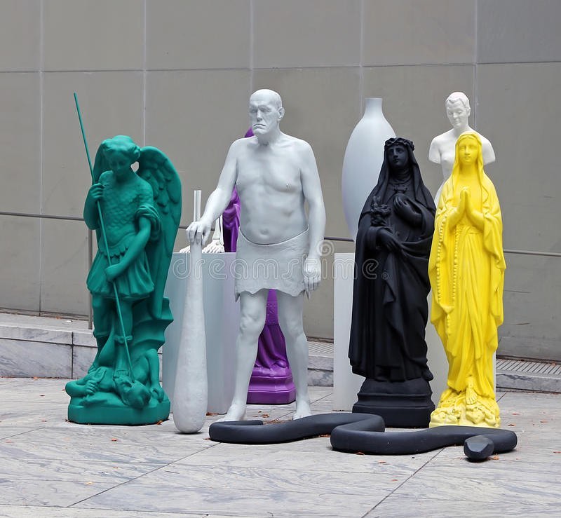 "Group of Figures" by Katharina Fritsch