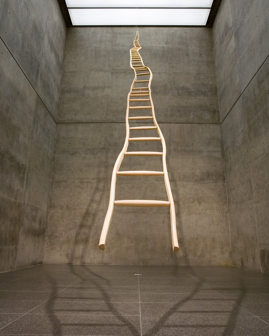 "Ladder for Booker T. Washington" by Martin Puryear "Ladder for Booker T. Washington" by Martin Puryear
