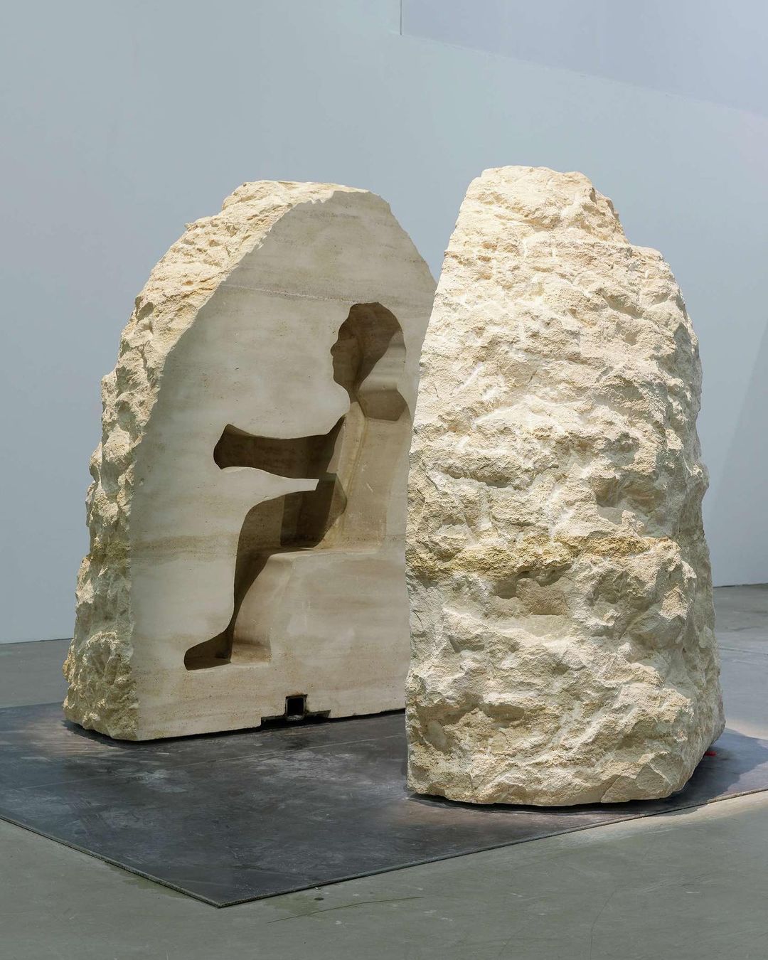 "Pierre" by Abraham Poincheval