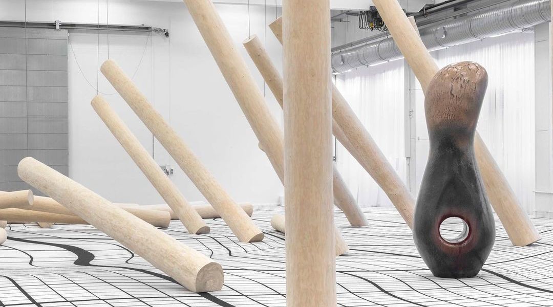 "I Have Grown Taller from Standing with Trees" by Claudia Comte