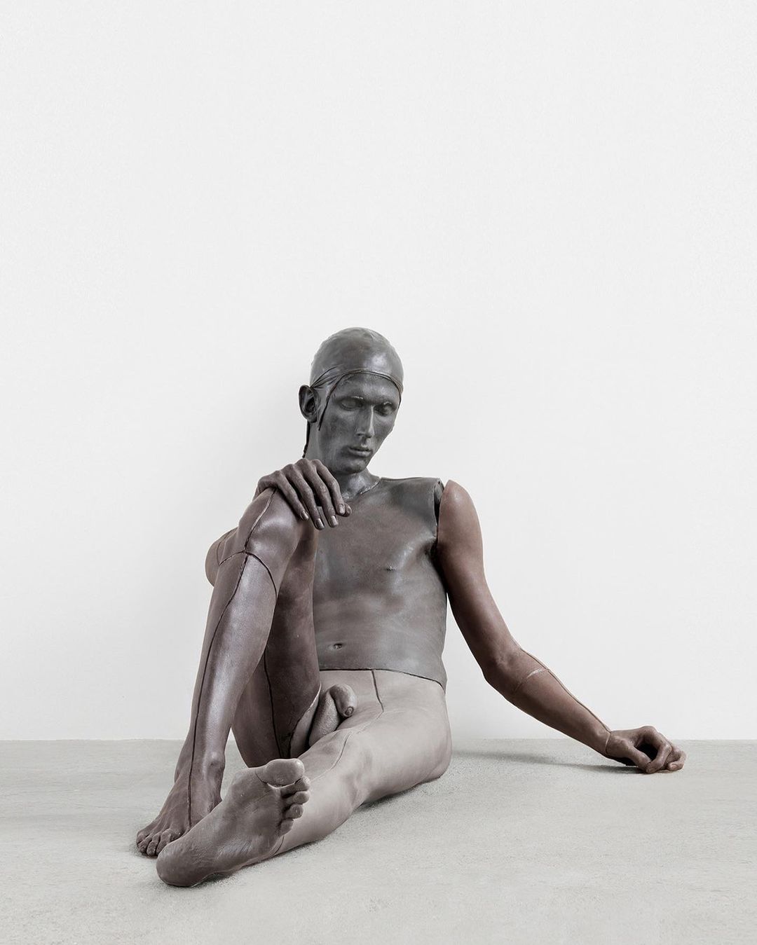 "Nude in the landscape" by Ugo Rondinone