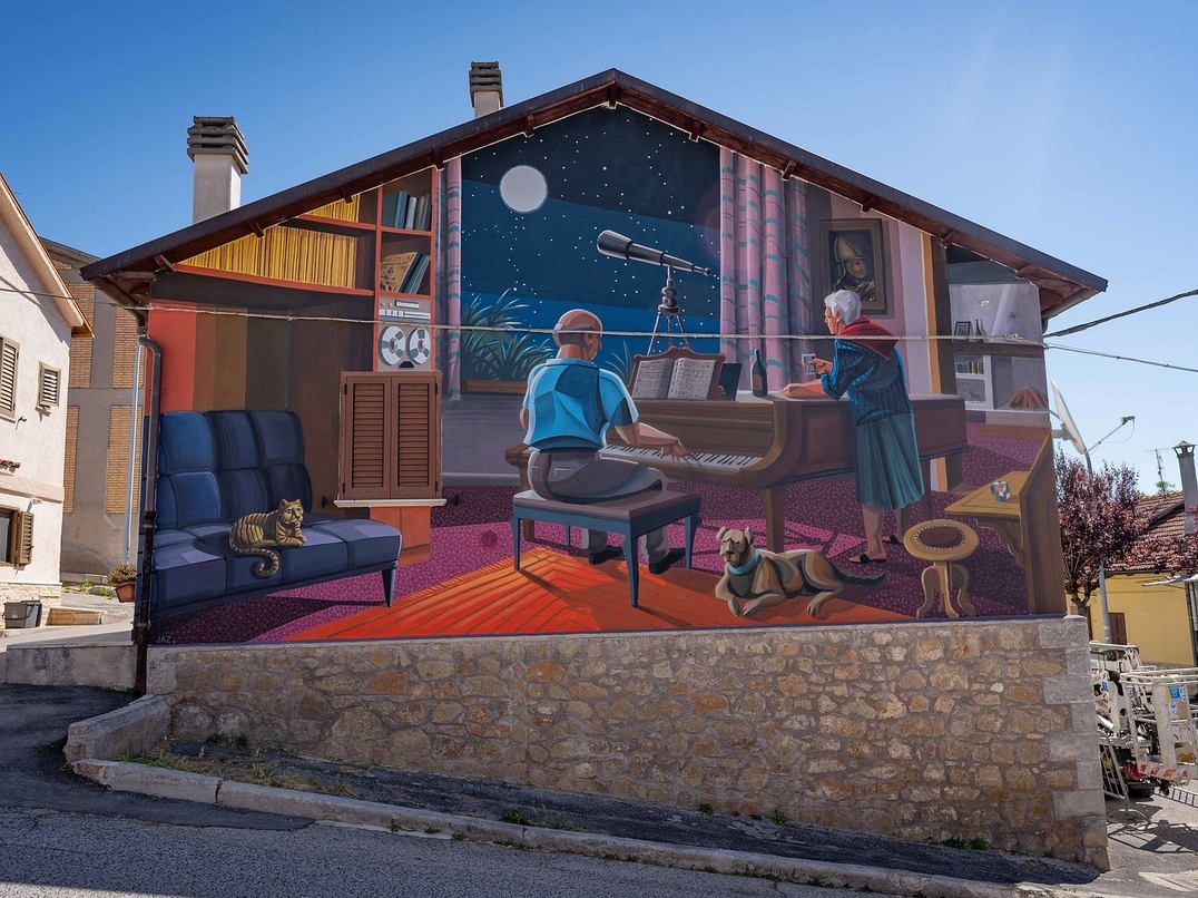 Franco Fasoli @ Aielli, Italy