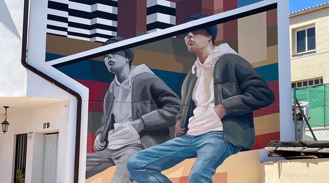 Medianeras @ Tejeda de Tiétar, Spain