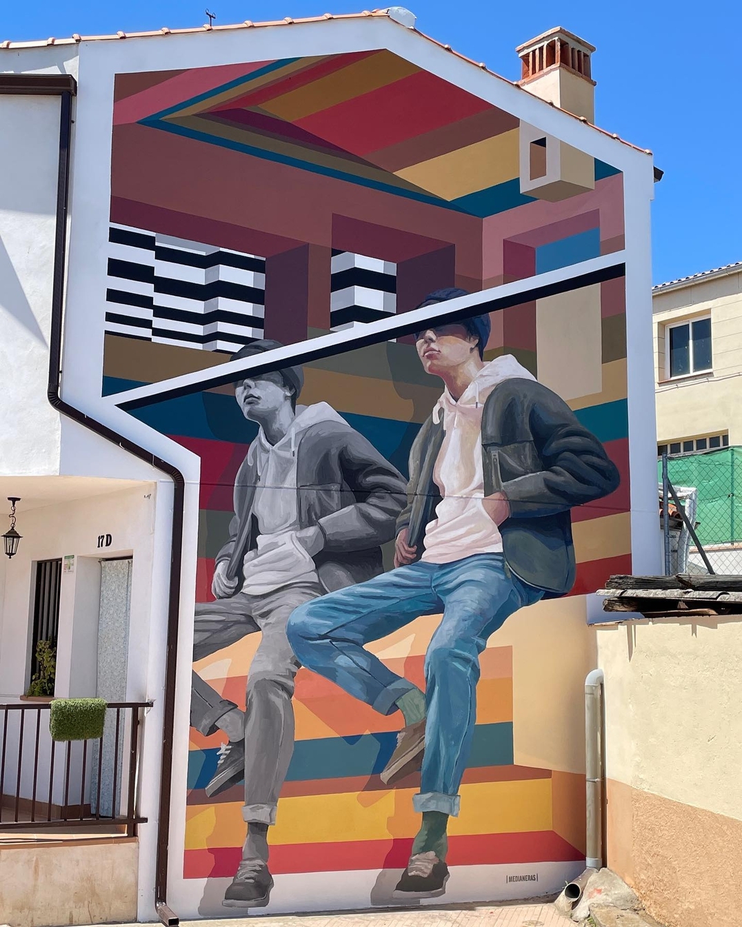 Medianeras @ Tejeda de Tiétar, Spain