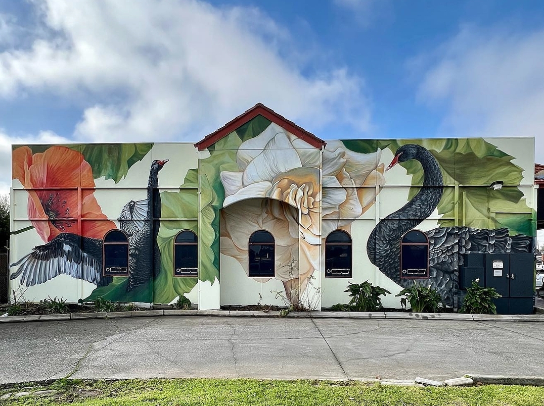 Amanda Newman + Pounce Murals @ Melbourne, Australia