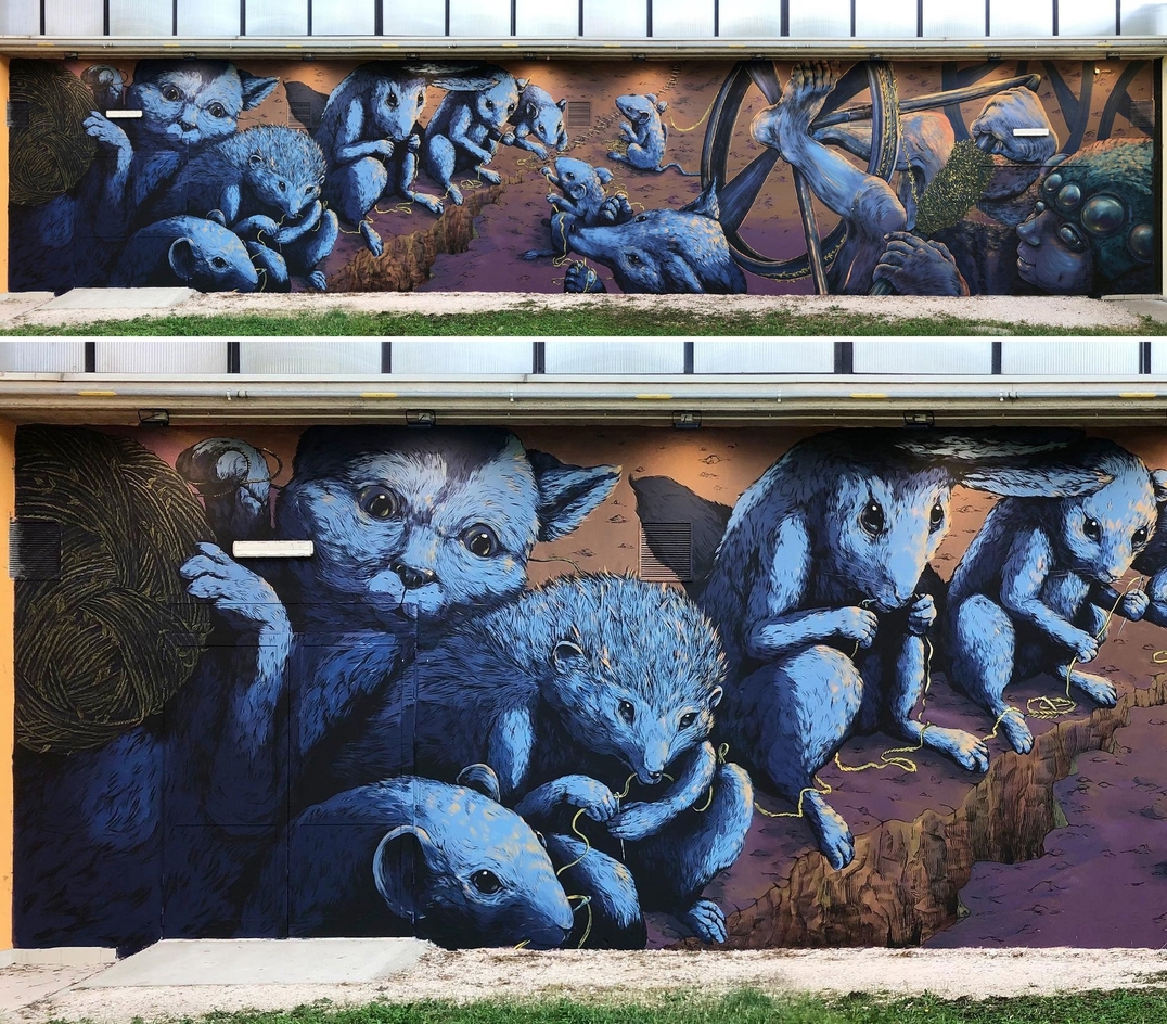 Ericailcane + Bastardilla @ Medolla, Italy