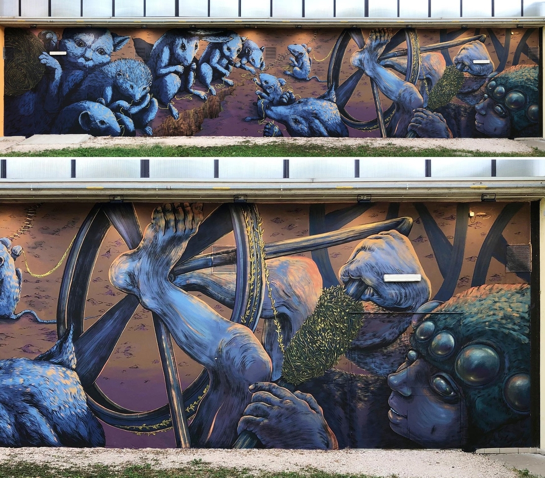 Ericailcane + Bastardilla @ Medolla, Italy