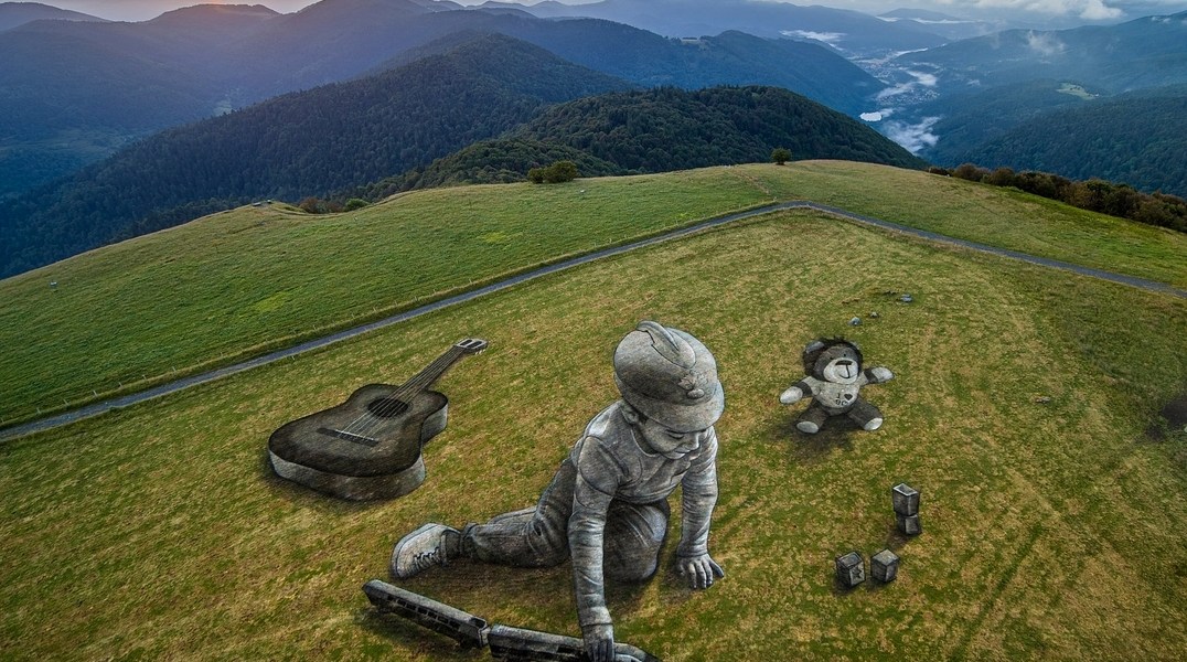 Saype @ Belfort, France