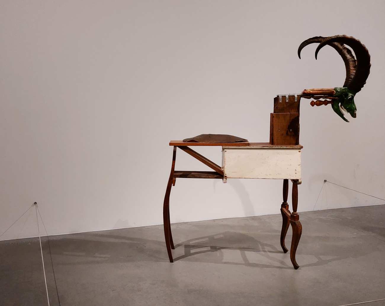 "Alpine Ibex" by Jimmie Durham