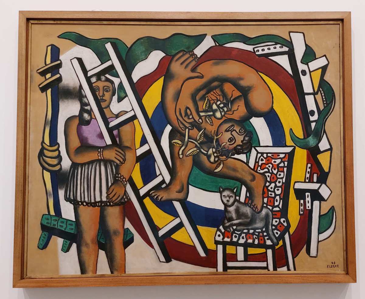 "The Acrobat and his Partner" by Fernand Léger