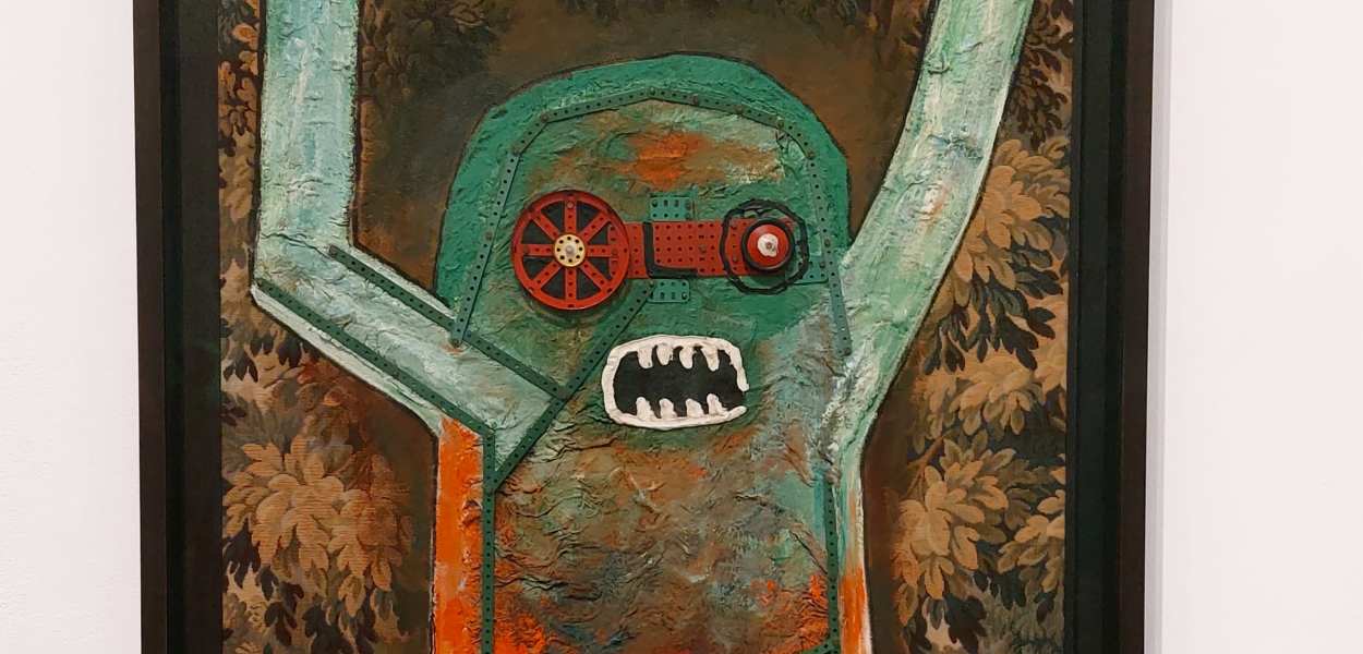 "Fire! Fire!" by Enrico Baj