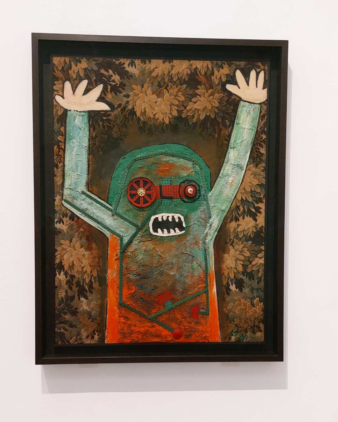 "Fire! Fire!" by Enrico Baj