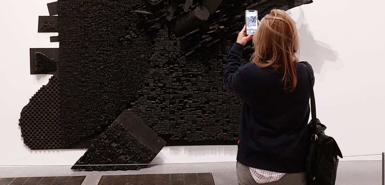 "Number 185" by Leonardo Drew