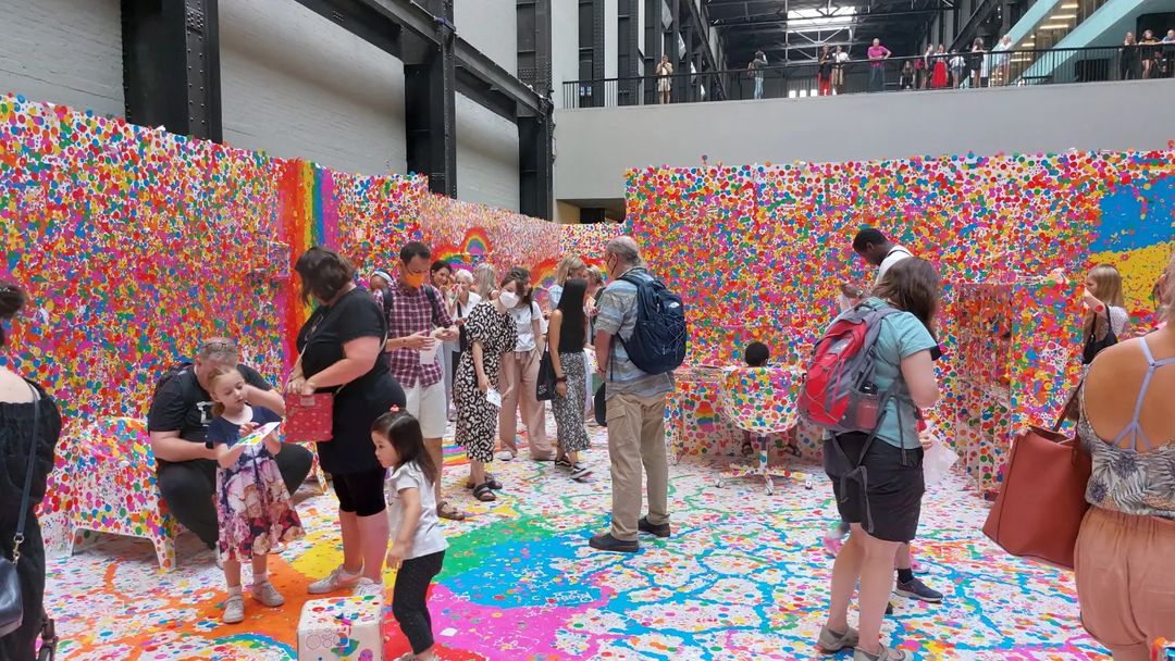Obliteration Room by Yayoi Kusama