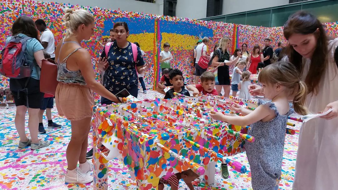 Obliteration Room by Yayoi Kusama