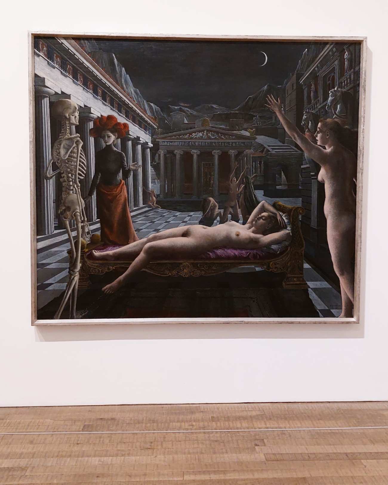 "Sleeping Venus" by Paul Delvaux