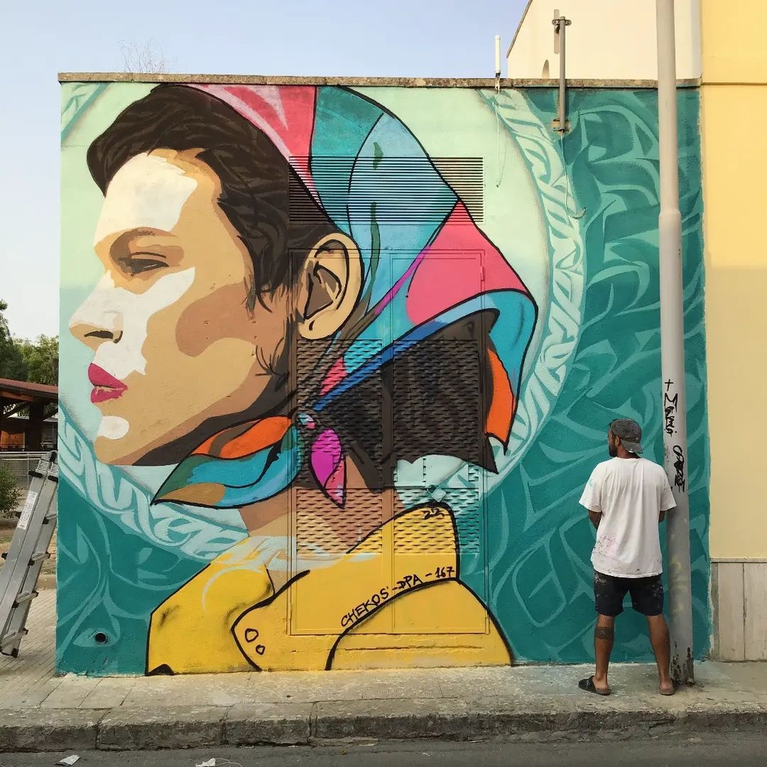Chekos art + Davide Poesia D'Assalto @ Monteroni di Lecce, Italy
