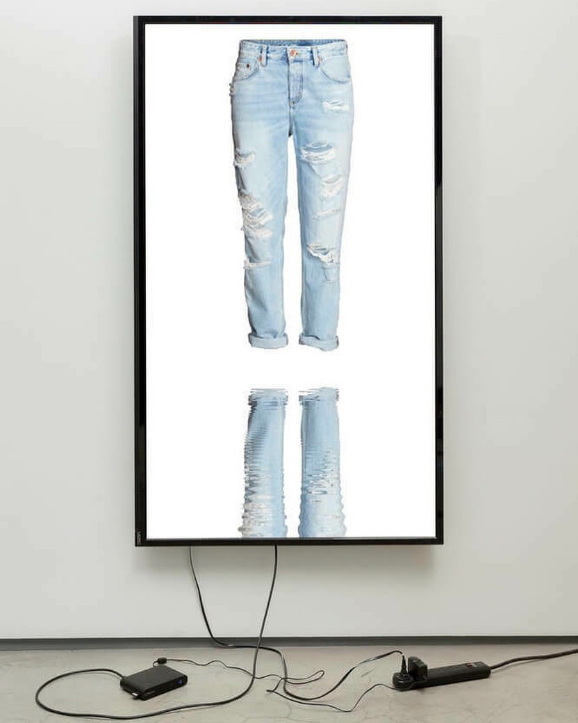 "Jeans / Lakes" by Cory Arcangel