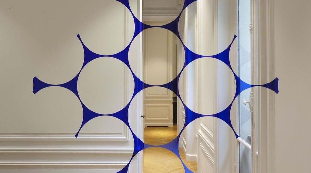 "Carré évidé" by Felice Varini