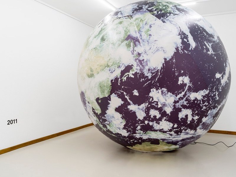 "Inflatable Earth" by Jade Guanaro Kuriki-Olivo