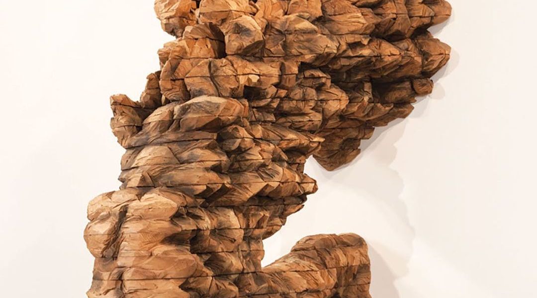 "SCRATCH II" by Ursula von Rydingsvard