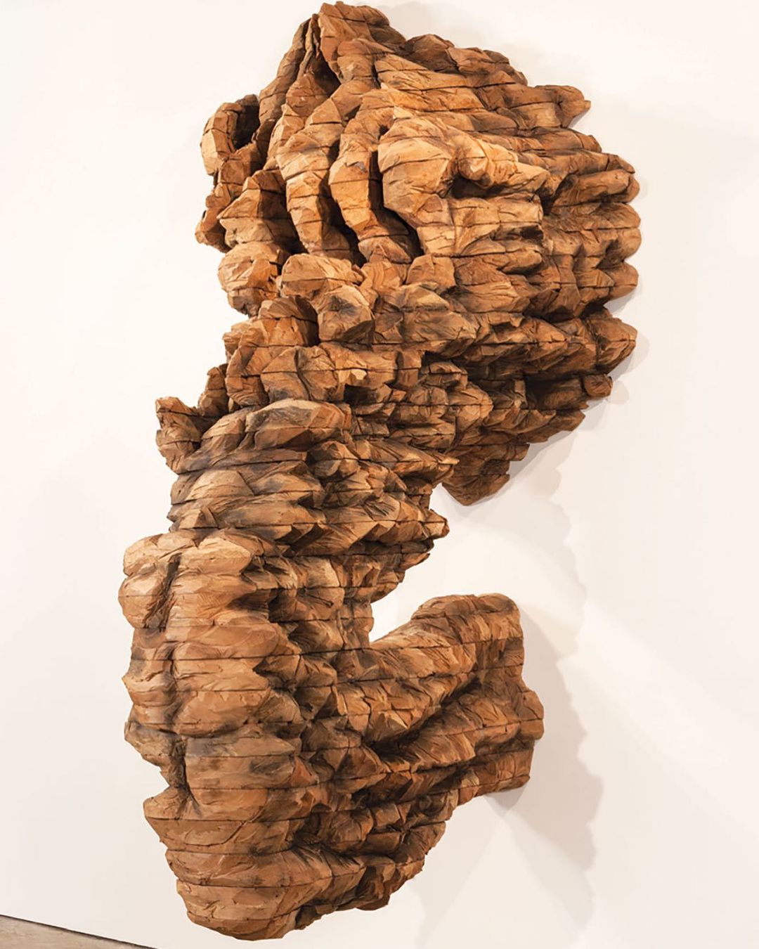 "SCRATCH II" by Ursula von Rydingsvard "SCRATCH II" by Ursula von Rydingsvard