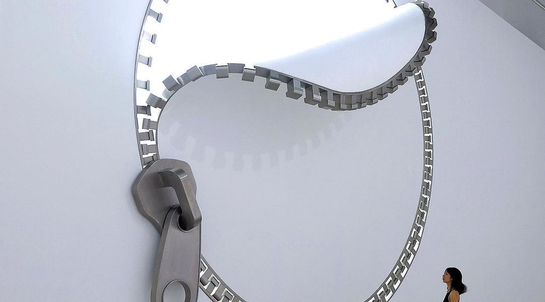 "See you later, alligator" by Alex Chinneck