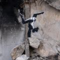 Banksy @ Borodyanka, Ukraine