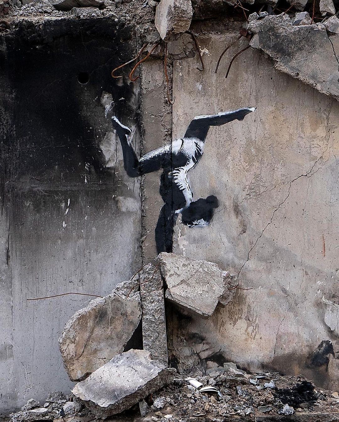 Banksy @ Borodyanka, Ukraine