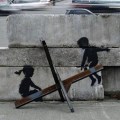 Banksy @ Borodyanka, Ukraine