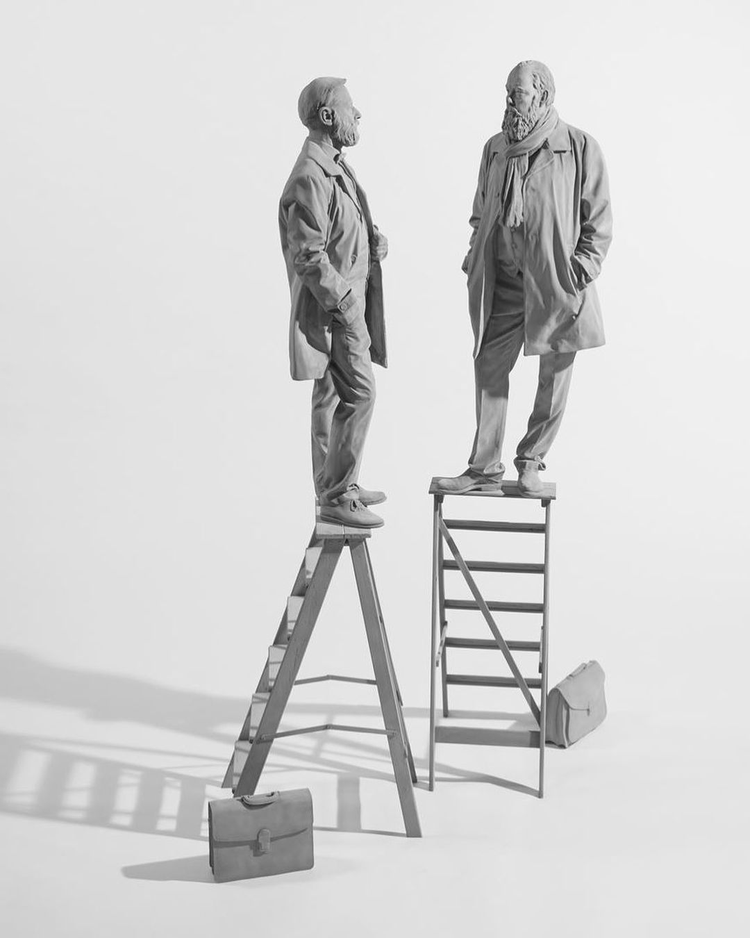 "The Conversation" by Hans Op de Beeck