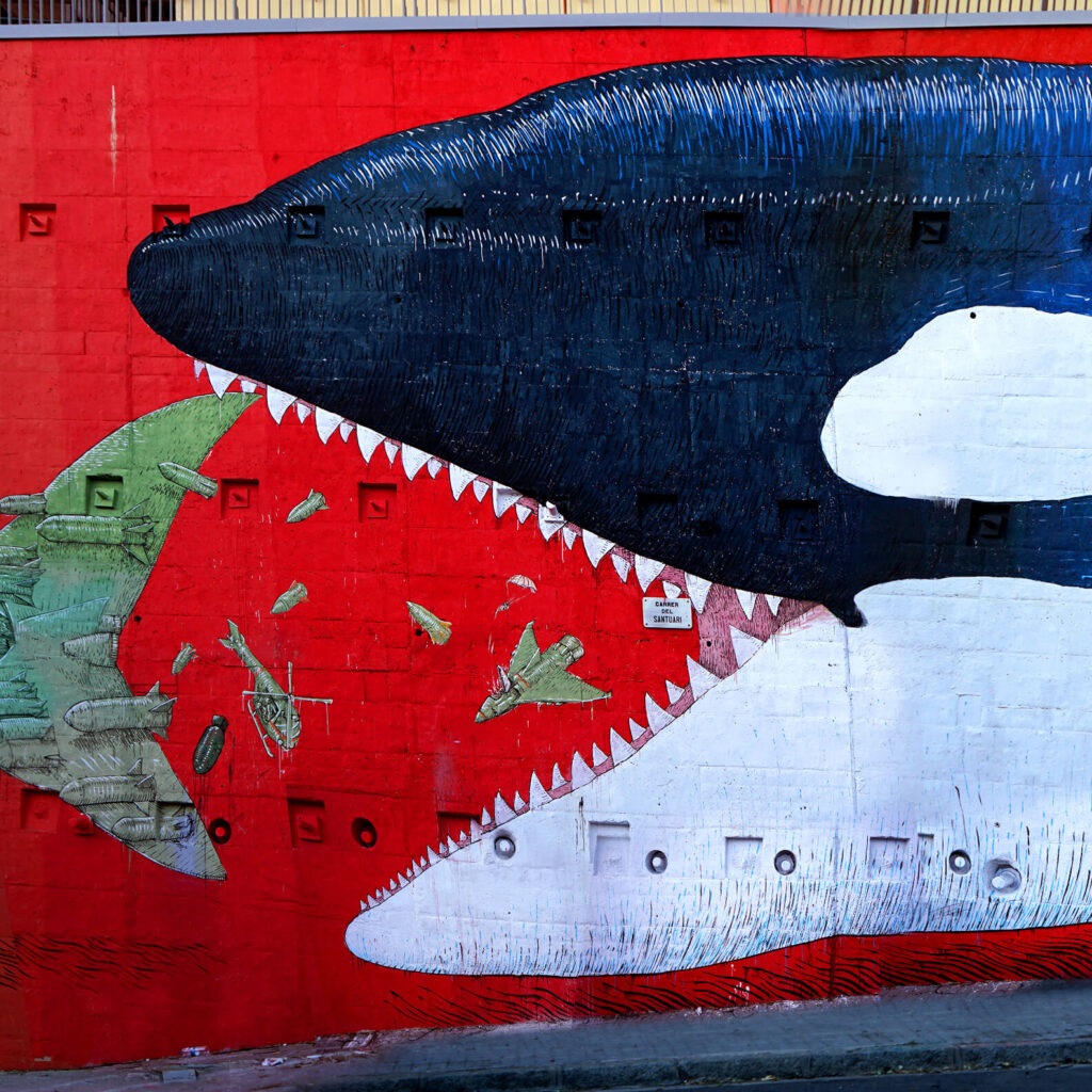 Blu @ Barcelona, Spain