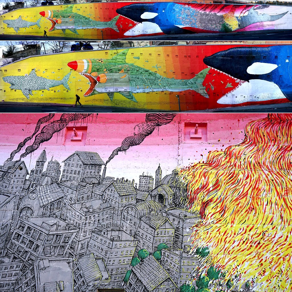 Blu @ Barcelona, Spain