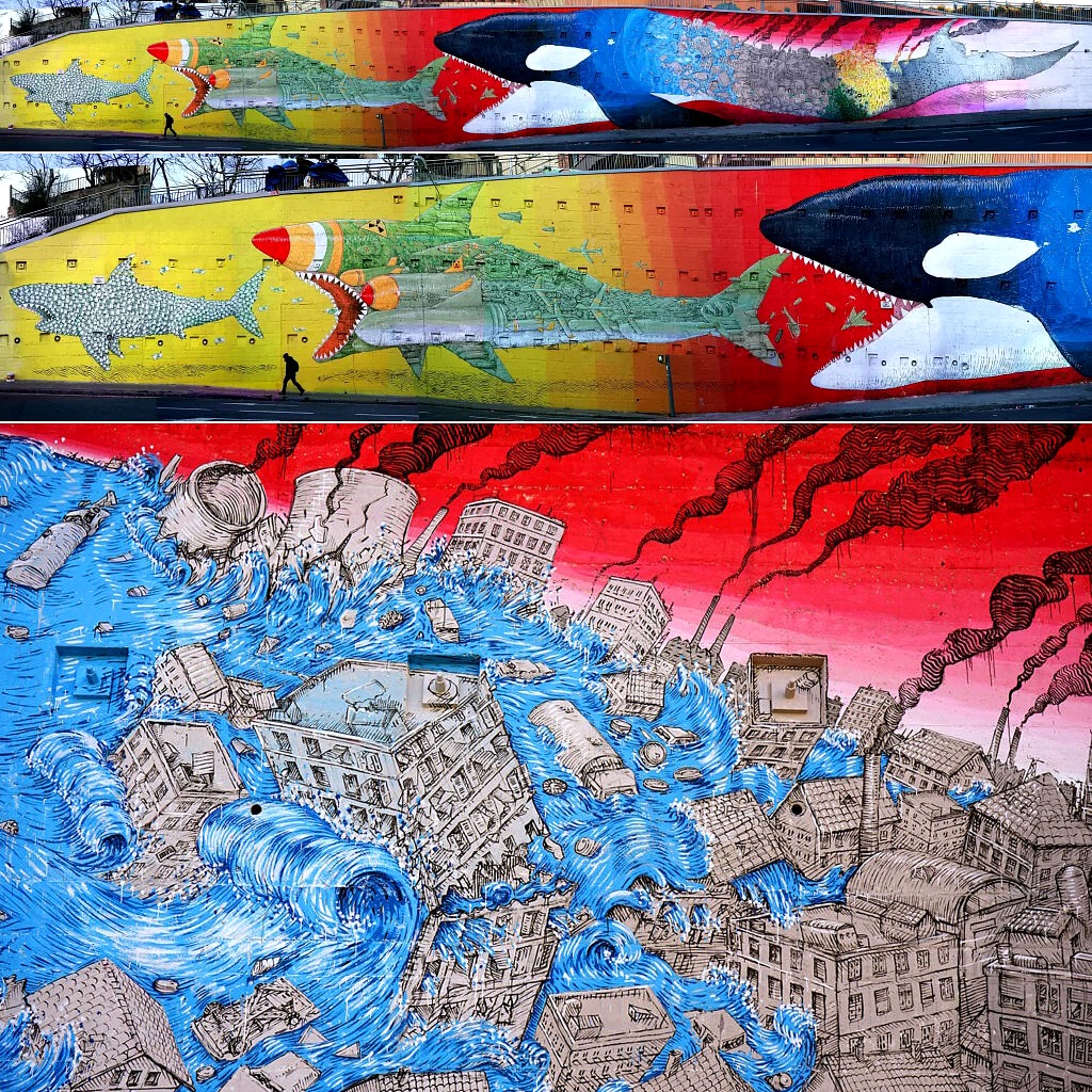 Blu @ Barcelona, Spain