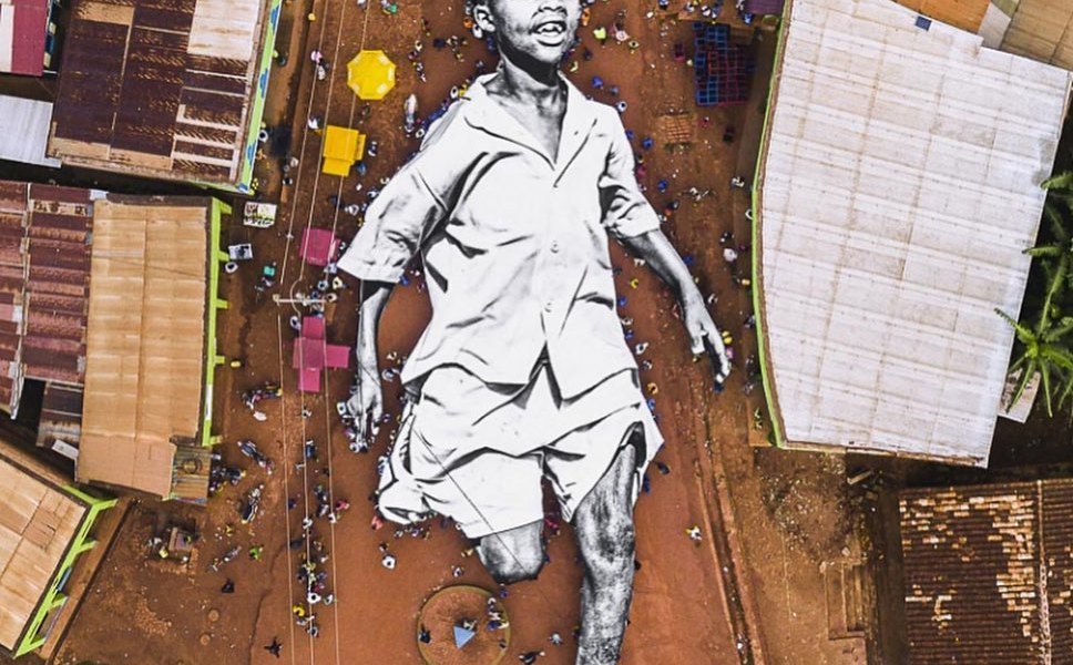 "Déplacé.e.s, Rwanda" by JR