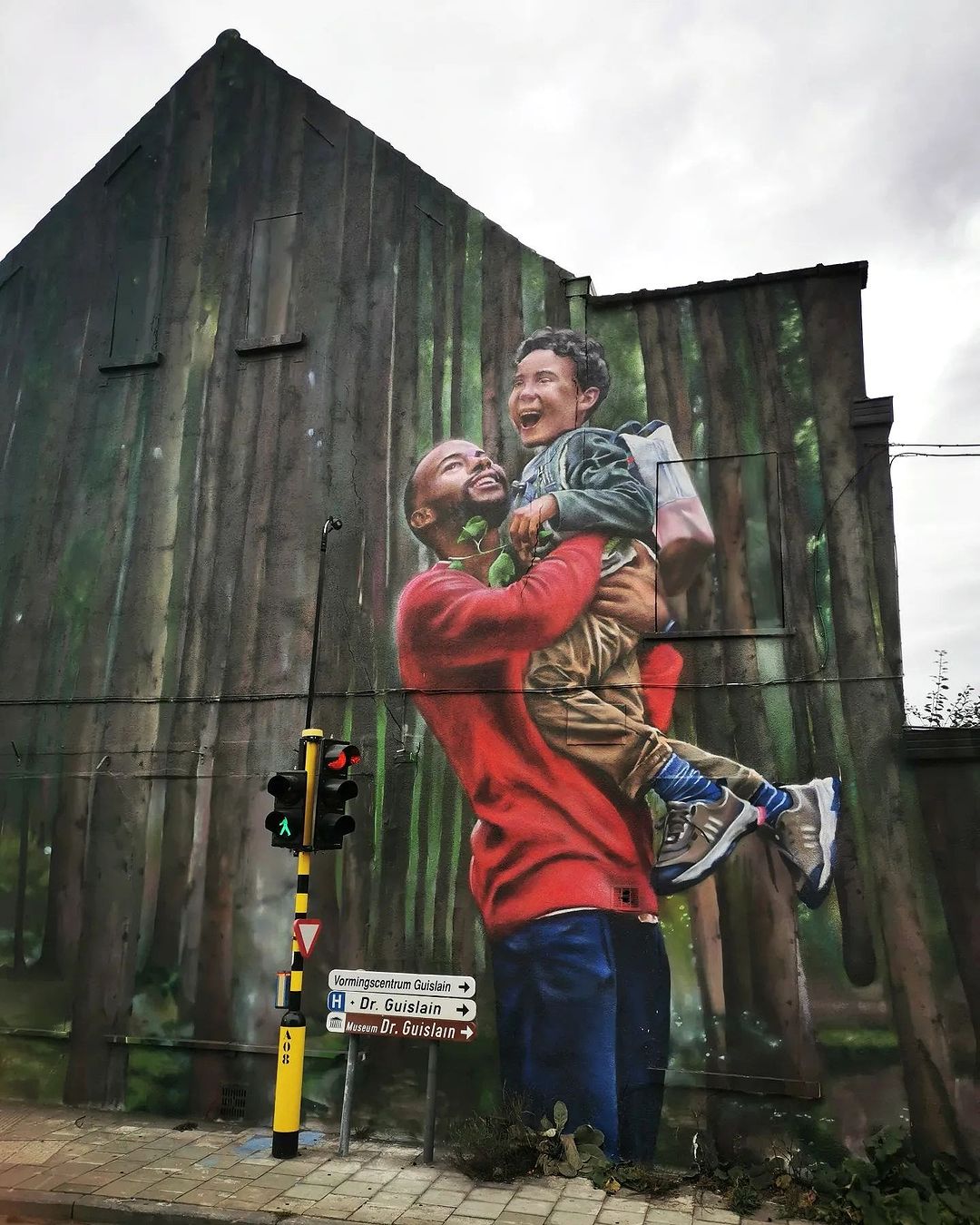Koen Deweerdt + Suarez Murals @ Ghent, Belgium