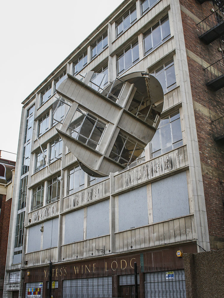"Turning the Place Over" by Richard Wilson