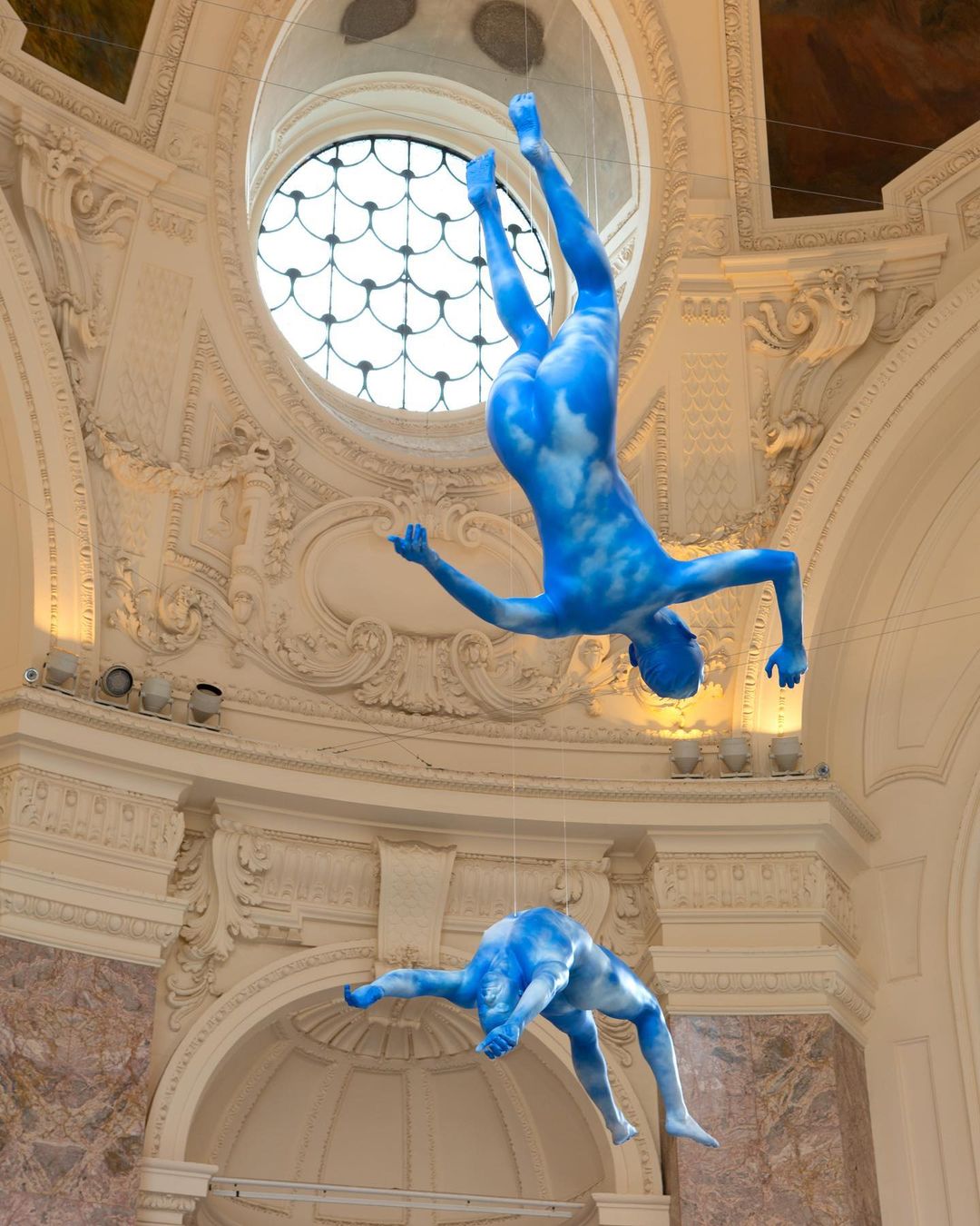 "Humansky" by Ugo Rondinone