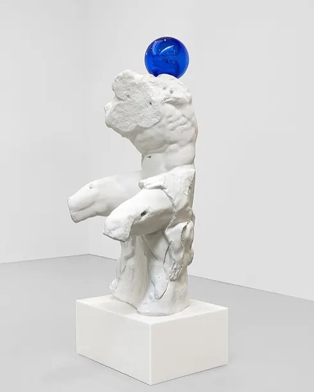 "Gazing Ball Belvedere Torso" by Jeff Koons
