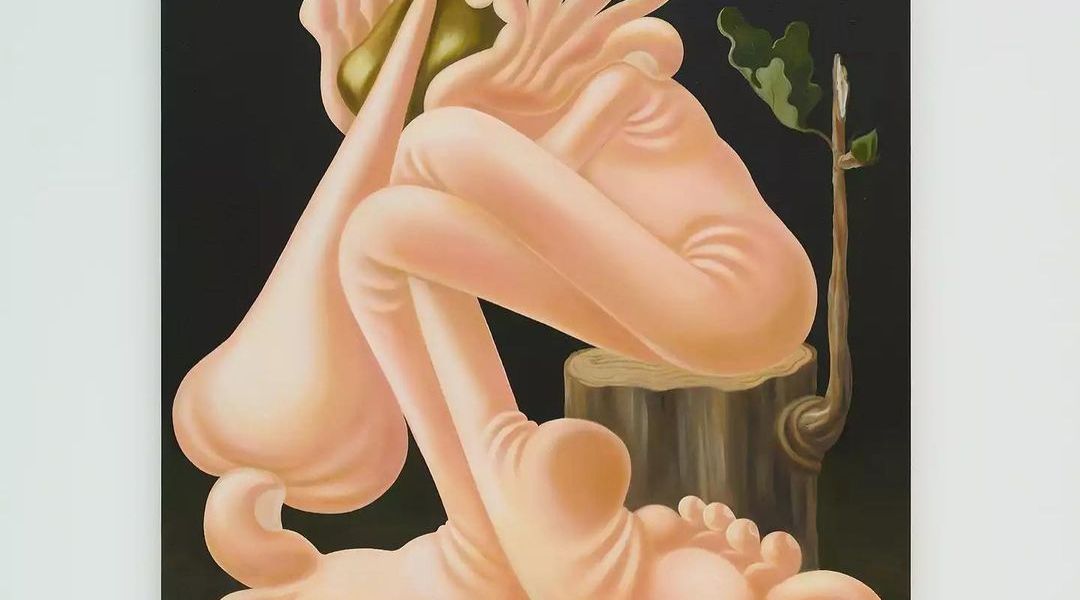 "Stump with Fig Leaf" by Louise Bonnet