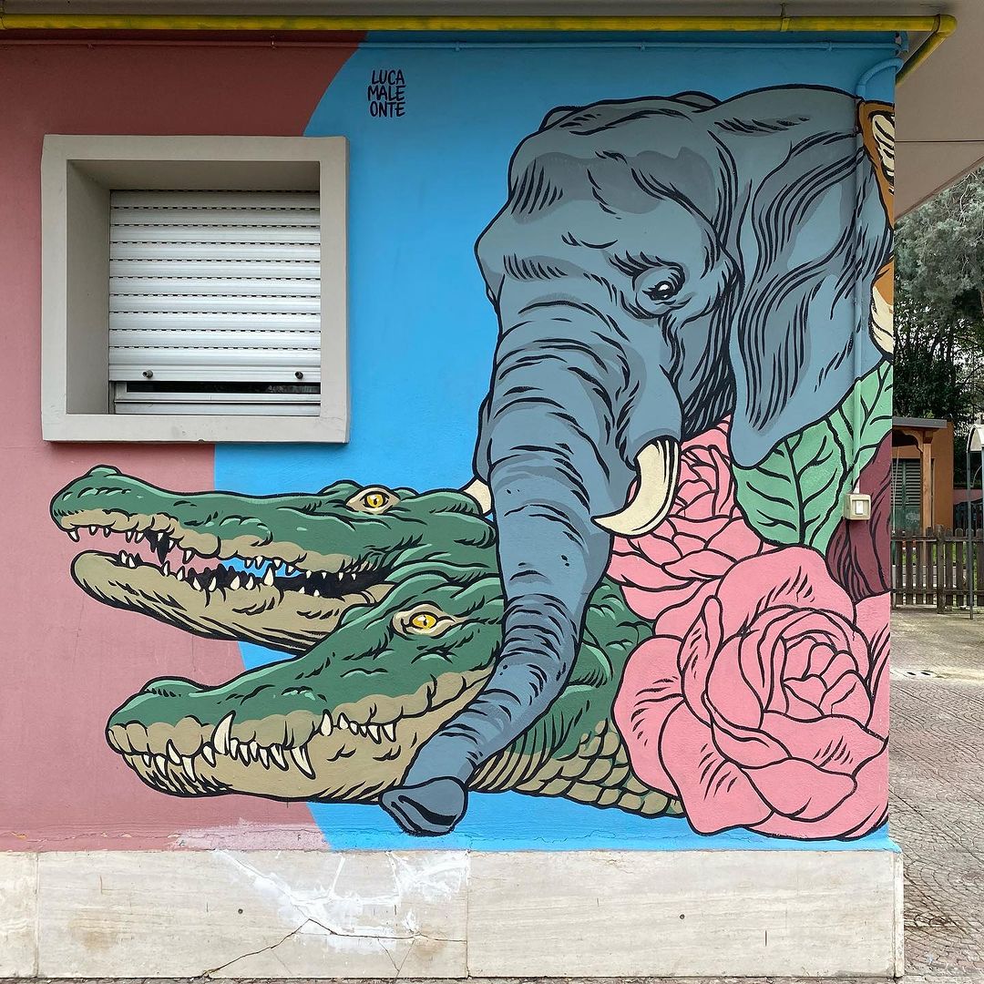 Lucamaleonte @ Rome, Italy