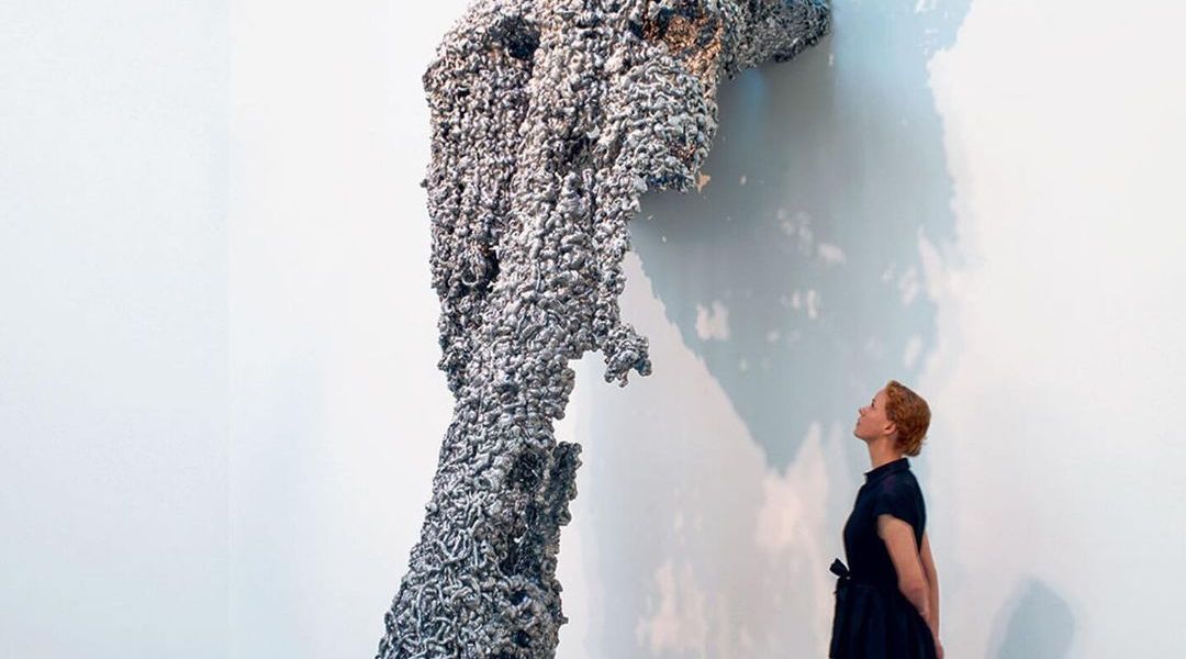 "The Fall Caught" by Lynda Benglis