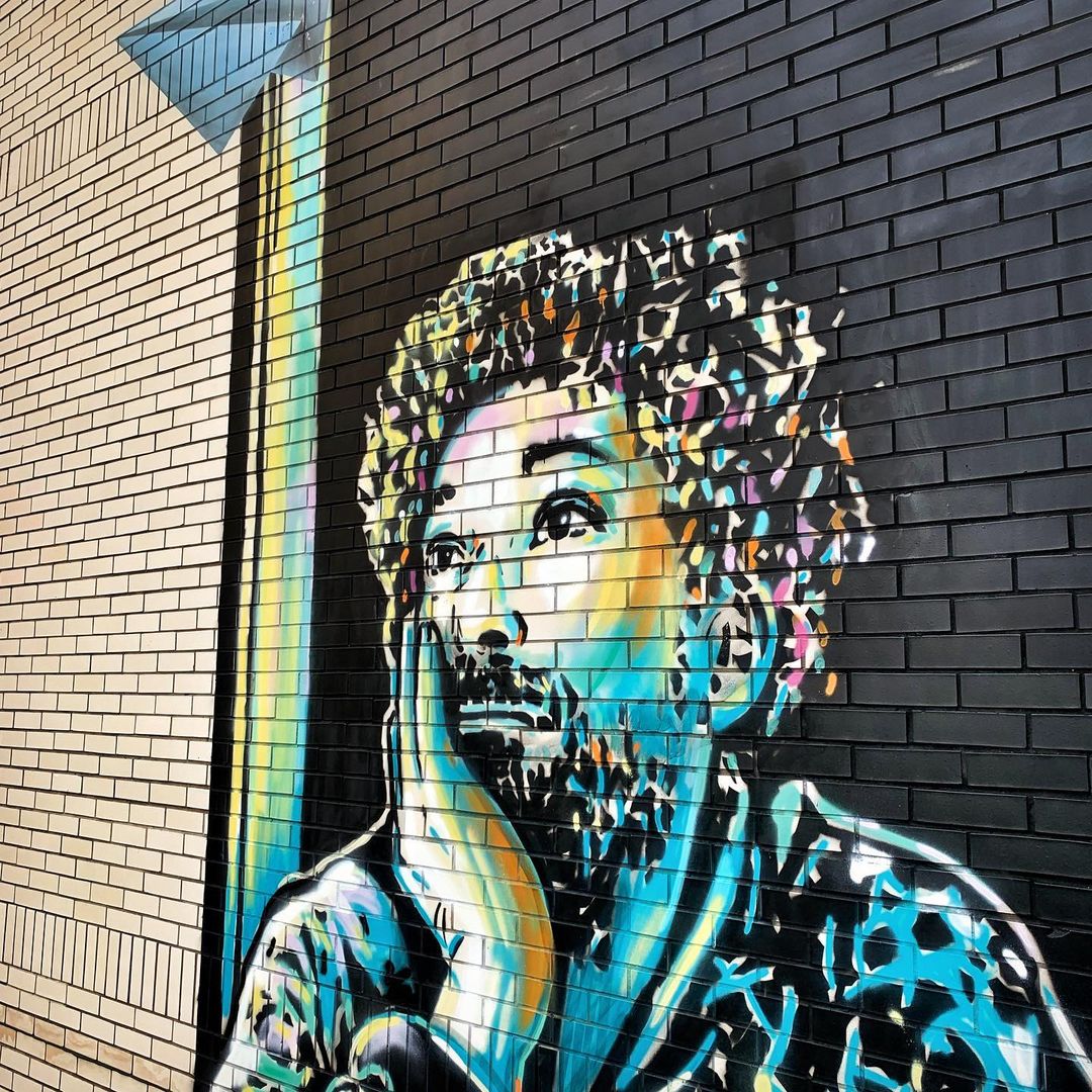 Alice Pasquini + UNO @ Belfast, Northern Ireland, UK