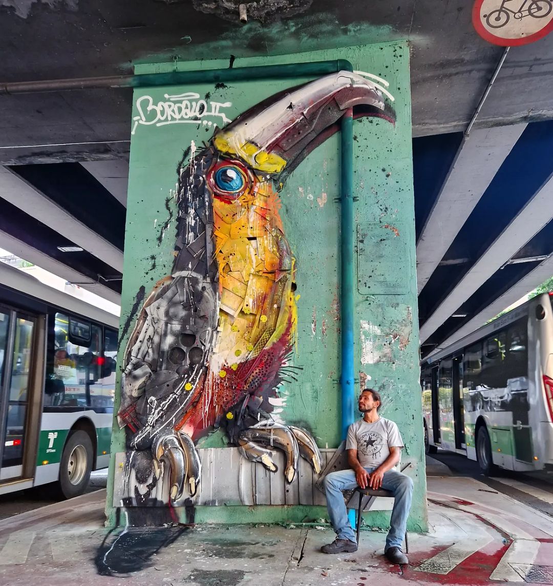 Bordalo II @ Sao Paulo, Brazil