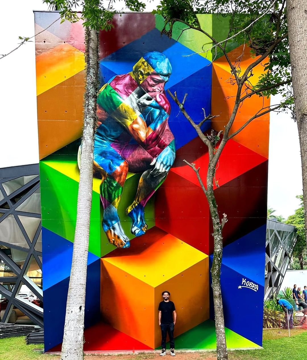 Eduardo Kobra @ Sao Paulo, Brazil Eduardo Kobra @ Sao Paulo, Brazil