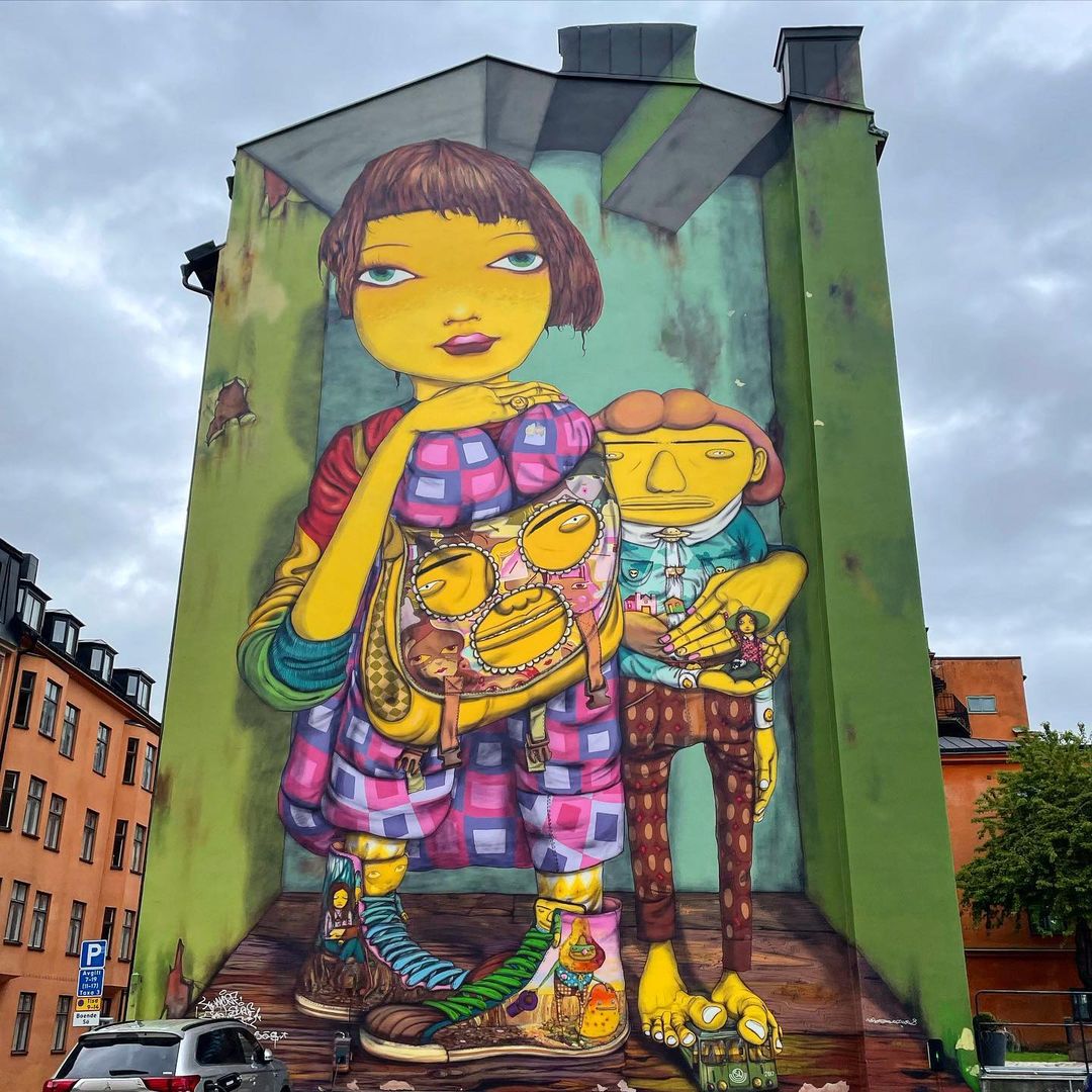 Os Gêmeos @ Stockholm, Sweden